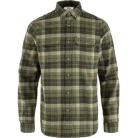 Fjällräven Herren Singi Heavy Flannel Hemd (Größe XL, gruen)