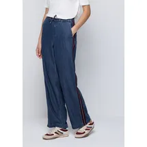 street one studio Jeans, mit Gallonstreifen soft indigo washed, 29 - 29W / 30L