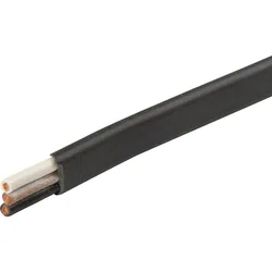 HERTH&BUSS Kabel, FLYY, 3-adrig, 50m schwarz/braun/weiß - 51275158000 - schwarz/braun/weiß
