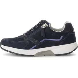 Gabor Damen, Low-Top Sneaker, Frauen Halbschuhe,Laufschuhe,Freizeit,sportlich,straßenschuhe,Strassenschuhe,Sportschuhe,Blue/Ocean,39 EU / 6 UK - 39