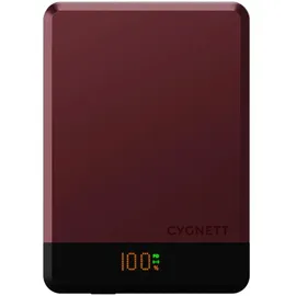 Cygnett MagSlim 5000 mAh, Wireless MagSafe Cherry