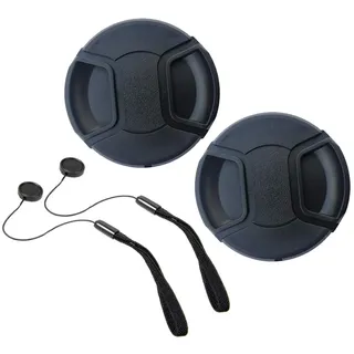 Objektivdeckel Objektivkappe für Olympus M.Zuiko 40-150mm f/4.0-5.6 R Micro ED Digital Zoom Objektiv,HUIPUXIANG 58mm, 2 Stück