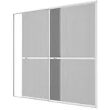 hecht International Culex Fliegengitter Doppelschiebetür 240 x 240 cm Weiß