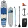 F2 SUP Board Set Comet 354 x 76 x 15 cm grau