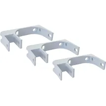 Mendler 3er-Set Deckenhalterung für Markise T790 T791, Wandhalterung Deckenmontage Adapter