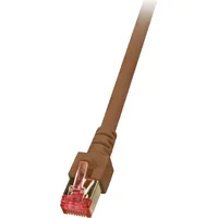 EFB-Elektronik EFB Elektronik Patchkabel Cat6, S/FTP, LSZH, 30m, braun