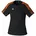 Evo Star Kurzarm-T-Shirt Black Orange 3XL
