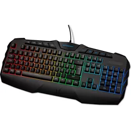 Medion Supporter P11 halbmechanische Gaming Tastatur DE
