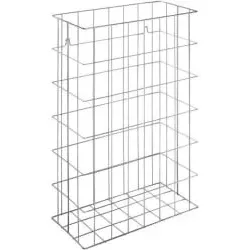 Wagner EWAR Gitterkorb, 48 Liter 922933 , WP 151-2, kunststoffpulverbeschichtete Optik, grau