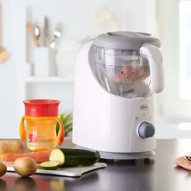 Chicco - Dampfgarer und Mixer 4in1 EASY MEAL - Weiß