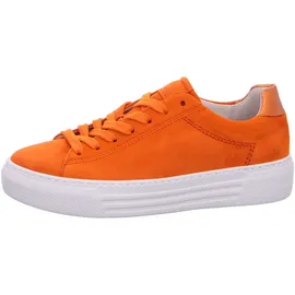 Gabor Sneaker Low Damen Orange/Silber 38,5