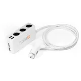 Technaxx Autoladegerät 4-Port USB - 3-Buchse TE11