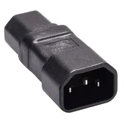 MicroConnect Adapter für Power Connector - IEC 60320 C14 bis IEC 60320 C15