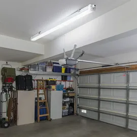 V-Tac Wannenleuchte 1 LED 60 cm weiß Kunststoff