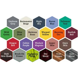 The Army Painter Warpaints Fanatic Set 22 18 ml Acryl Farben