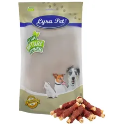 1 kg Lyra Pet® Kaurollen mit Entenbrust natur