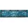 Andiamo Stufenmatte 24 x 90 cm Blau/Türkis