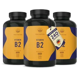 Vitamin B2 Vegan - Riboflavin - 2 Jahre Vorrat 720 St