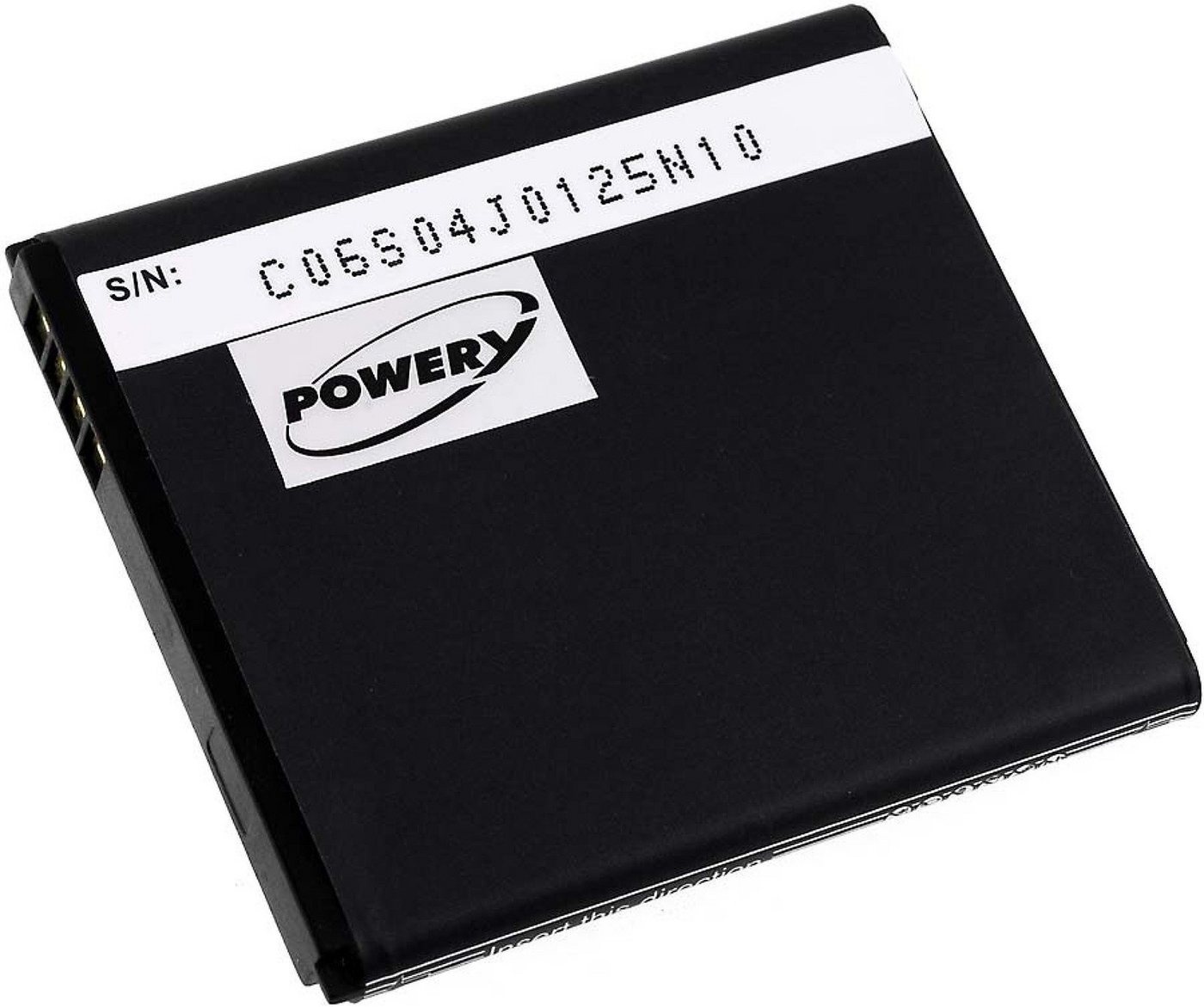 Powery Akku für Alcatel Typ TLiB5AF Smartphone-Akku 1950 mAh (3.7 V) schwarz
