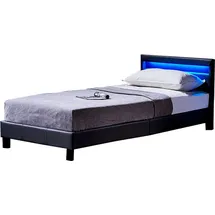Home Deluxe Astro LED 90 x 200 cm dunkelgrau