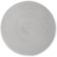 Continenta Tischset, hellgrau, Ø 38 cm 1 Stück, Natur-ähnliche