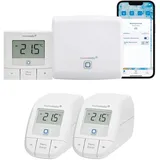 eQ-3 Homematic IP Access Point + 2x Heizkörperthermostat basic + Wandthermostat basic«, weiß