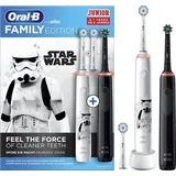 Oral-B Pro 3000 Star Wars Familiy Edition 760505 Elektrische Kinderzahnbürste, Elektrische Zahnbür