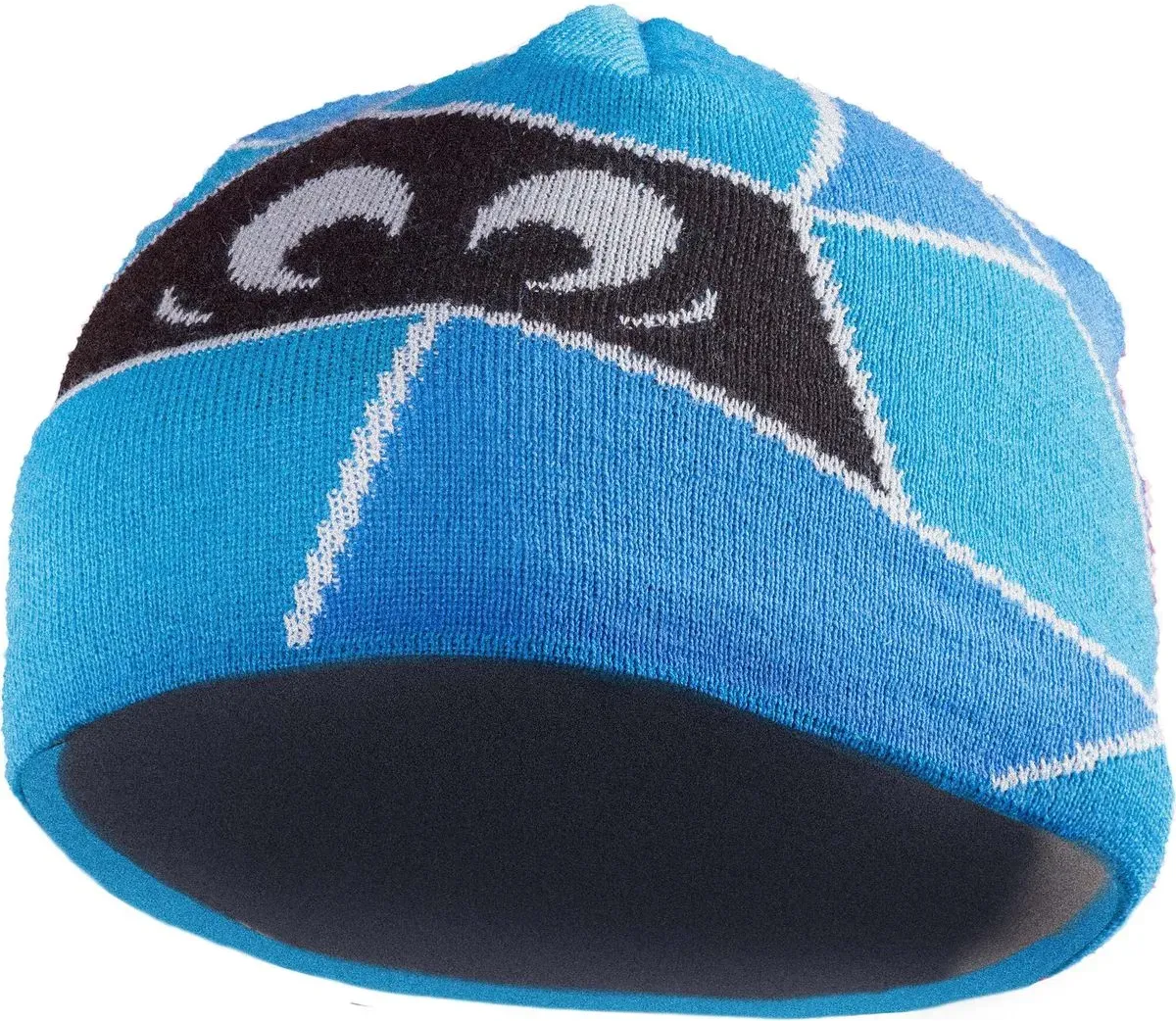 Zanier Znowman Beanie schwarz - royal (2040) O/S