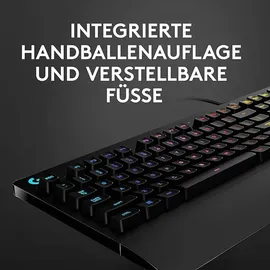 Logitech G502 Hero High-Performance Gaming-Maus, 25600 DPI Optischer Sensor + G213 Prodigy -Tastatur Deutsches QWERTZ Layout - Schwarz