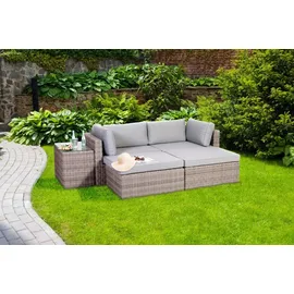 Greemotion Palma Lounge-Set braun/grau