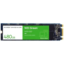 Western Digital WD Green M.2 2280 SATA SSD Interne Festplatte Grün SSD 480 GB