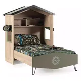 xl moebel gmbh Kinderbett Modern 90 x 200 cm Holz grün