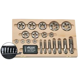 VOLKEL Gewindebohrer-Satz G 1/8" - 1"