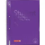 Brunnen Collegeblock Colour Code« A4 kariert, purple
