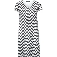 Betty Barclay Sommerkleid Blau/Weiß 38
