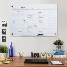 Vinsetto Whiteboard 90 x 60 cm Weiß