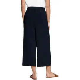 Zero Culotte Weites Bein Blau 38