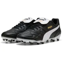 Puma King Top FG/AG Herren black/white/gold 44