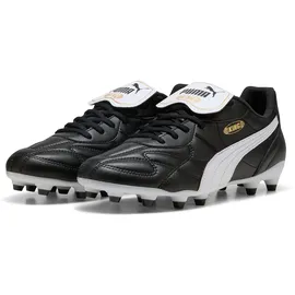 Puma King Top FG/AG Herren black/white/gold 44