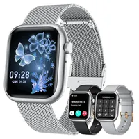 Damen Smartwatch mit Telefonfunktion 1.83" Fitness Uhr mit 120+ Sportmodi Herzfrequenz Schlafmonitor Schrittzähler & IP68 wasserdicht
