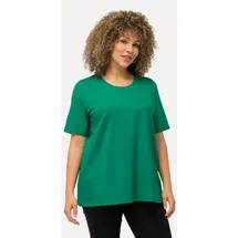 Ulla Popken Shirt in smaragd | Gr.: 62/64