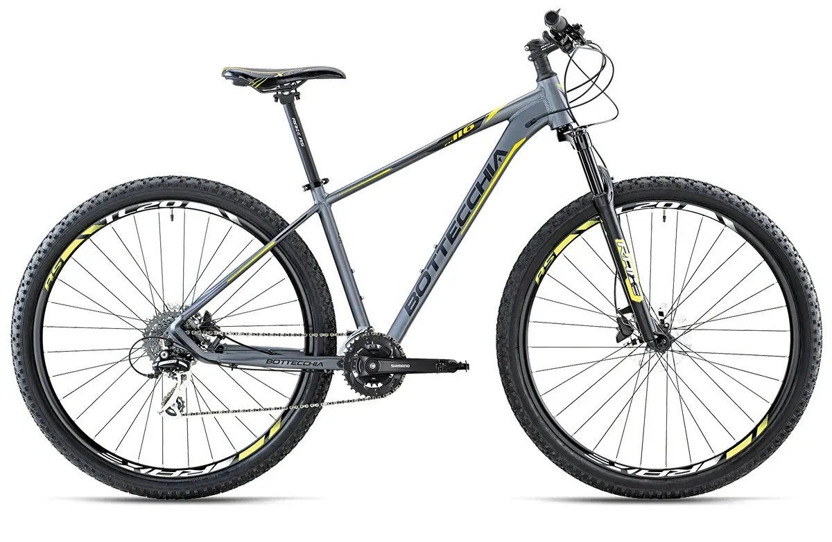 BOTTECCHIA â116â Herren Mountainbike | 29" | 16 Gang | Anthrazit