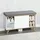 KESPER Schuhschrank 77 x 48 x 30 cm Braun/Grau/Weiß