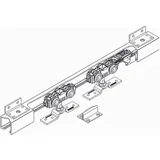 GEZE Schiebetürbeschlag Rollan 80 NT Aluminium 1650mm