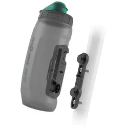 Fidlock Twist Trinkflasche 590 antibacterial mit Bike Base Halter Grau Modell 2025