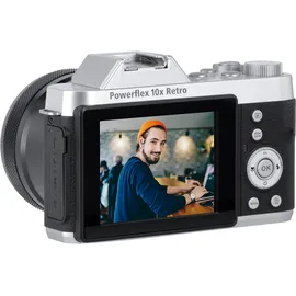 Rollei Powerflex 10x Retro I 64 MP Digitalkamera mit 4K