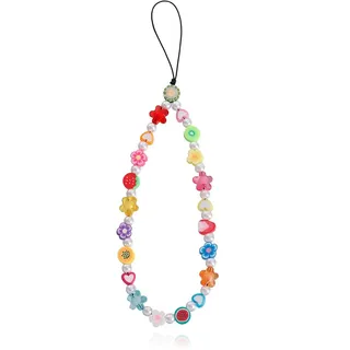 PLABBDPL Handykette mit Kristallperlen, hat eine Anti-Verlust- und Anti-Fall-Funktion, geeignet für Telefon mit Charm Phone Chain Strap