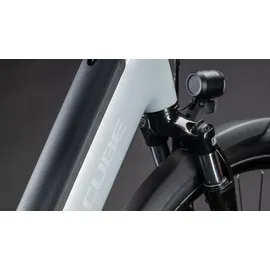 Cube Supreme Hybrid Comfort ONE 600 2026 28 Zoll RH 54 cm Damen foggrey 'n' reflex