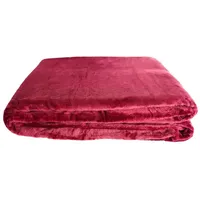 COFI 1453 - Kuschelige Decke 270x230 cm Fleecedecke Wohndecke