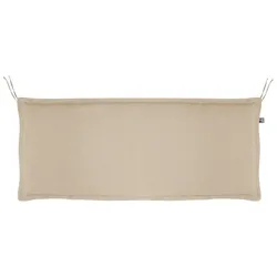 Bank-Auflage Unica 140 x 45 cm Stoff Beige